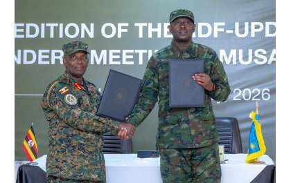 RDF na UPDF byiyemeje gukaza umutekano ku mupaka haharanirwa ituze mu Karere