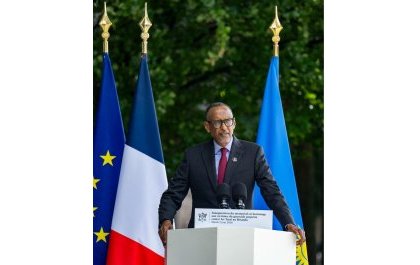 Perezida Kagame yashimiye Macron ubwitange yagize bwo kwemera uruhare rw’u Bufaransa muri Jenoside