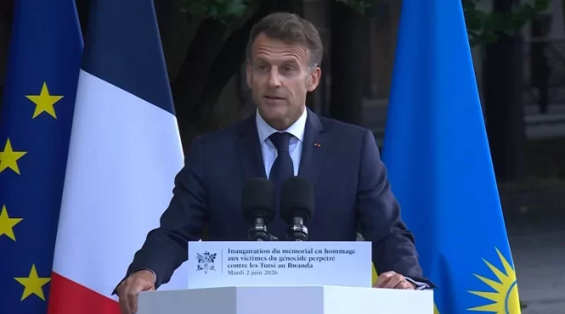 Perezida Macron yakuriye inzira ku murima abajenoderi bibwira ko babonye ubuhungiro mu Bufaransa