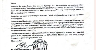 Kayigamba Eugene Degaule akomeje gutsimbarara ku butaka buvugwaho impaka na Leta