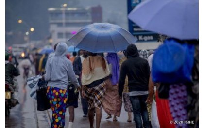 Imvura igwa mu Rwanda ikomeje kuba nke