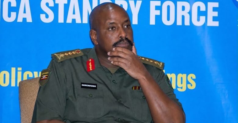 Gen Muhoozi yazamuye ijwi ku “bakora ubugizi bwa nabi” muri Uganda
