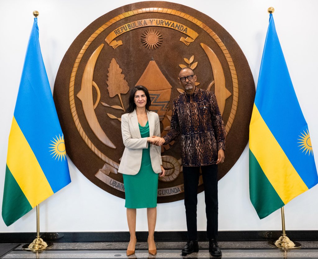 Perezida Kagame mu biganiro byo gushimangira umubano n’u Budage