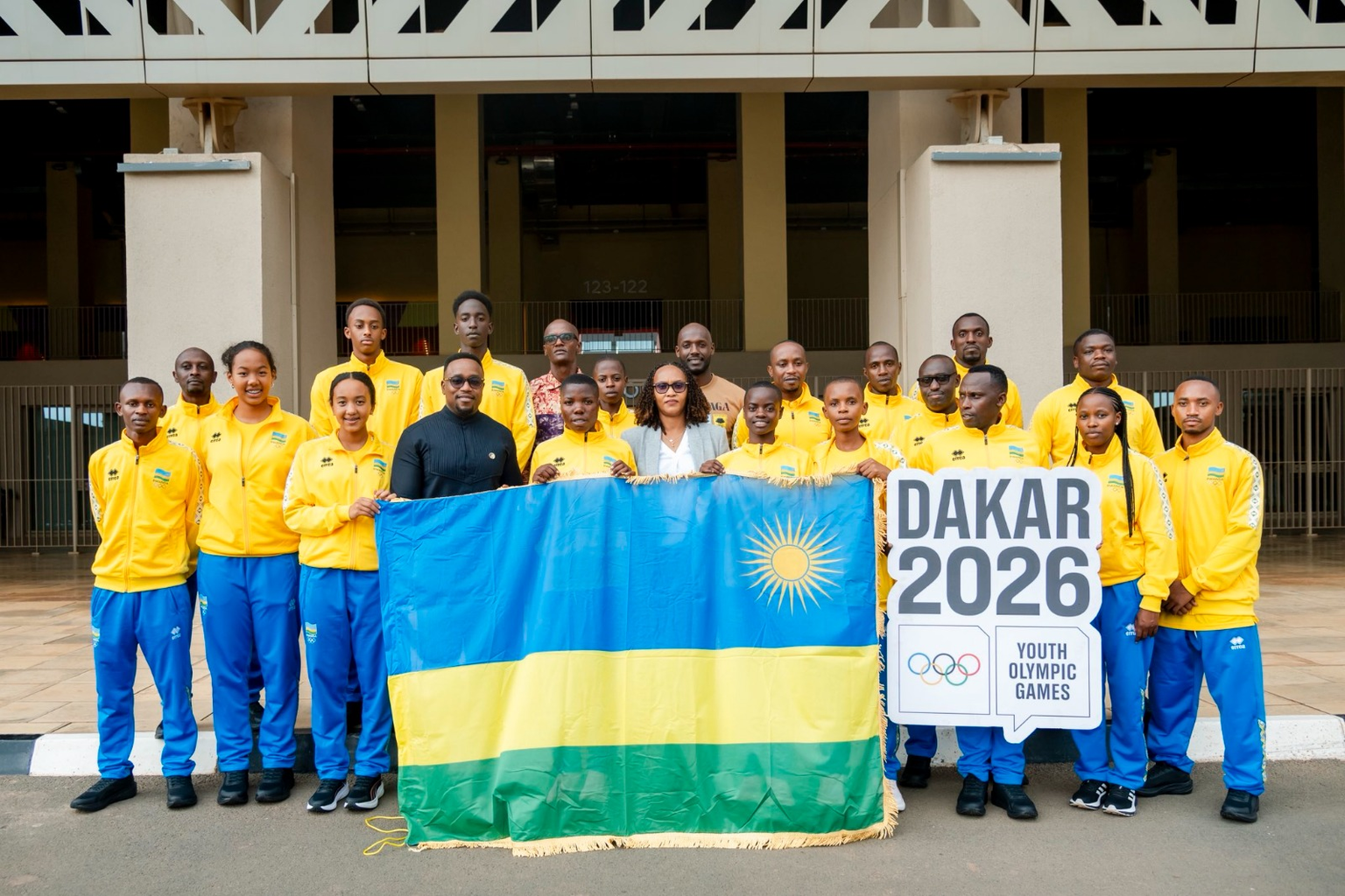 Abagiye guhagararira u Rwanda mu Mikino Olempike y’Urubyiruko basabwe kuruhesha ishema