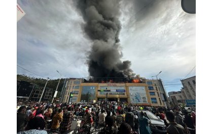 Isoko rya Musanze ryafashwe n’inkongi y’umuriro (Amafoto)