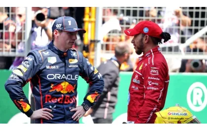 Formula One: Lewis Hamilton na Max Verstappen bishimiye kuba bakinira mu Rwanda