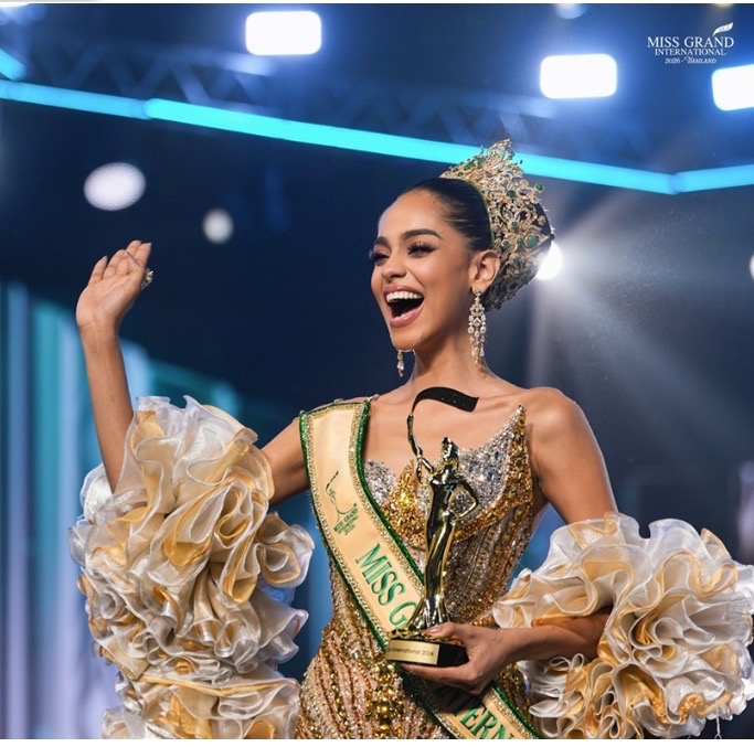 Bwa mbere Umunyafurika yegukanye ikamba rya Miss Grand International
